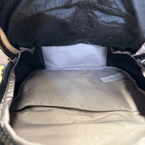 Kipling Seoul Medium Nylon Zipp Signature Backpack - Black - Picture 6 of 10